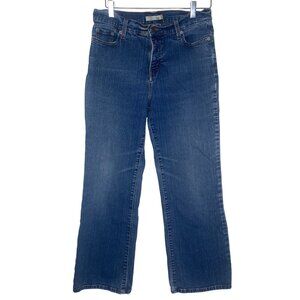 Levis 512 Jeans Womens Size 12P Perfectly Slimming Bootcut Medium Wash Stretch D